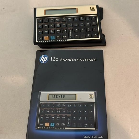 HP 12c Financial Calculator - Picture 1 of 2